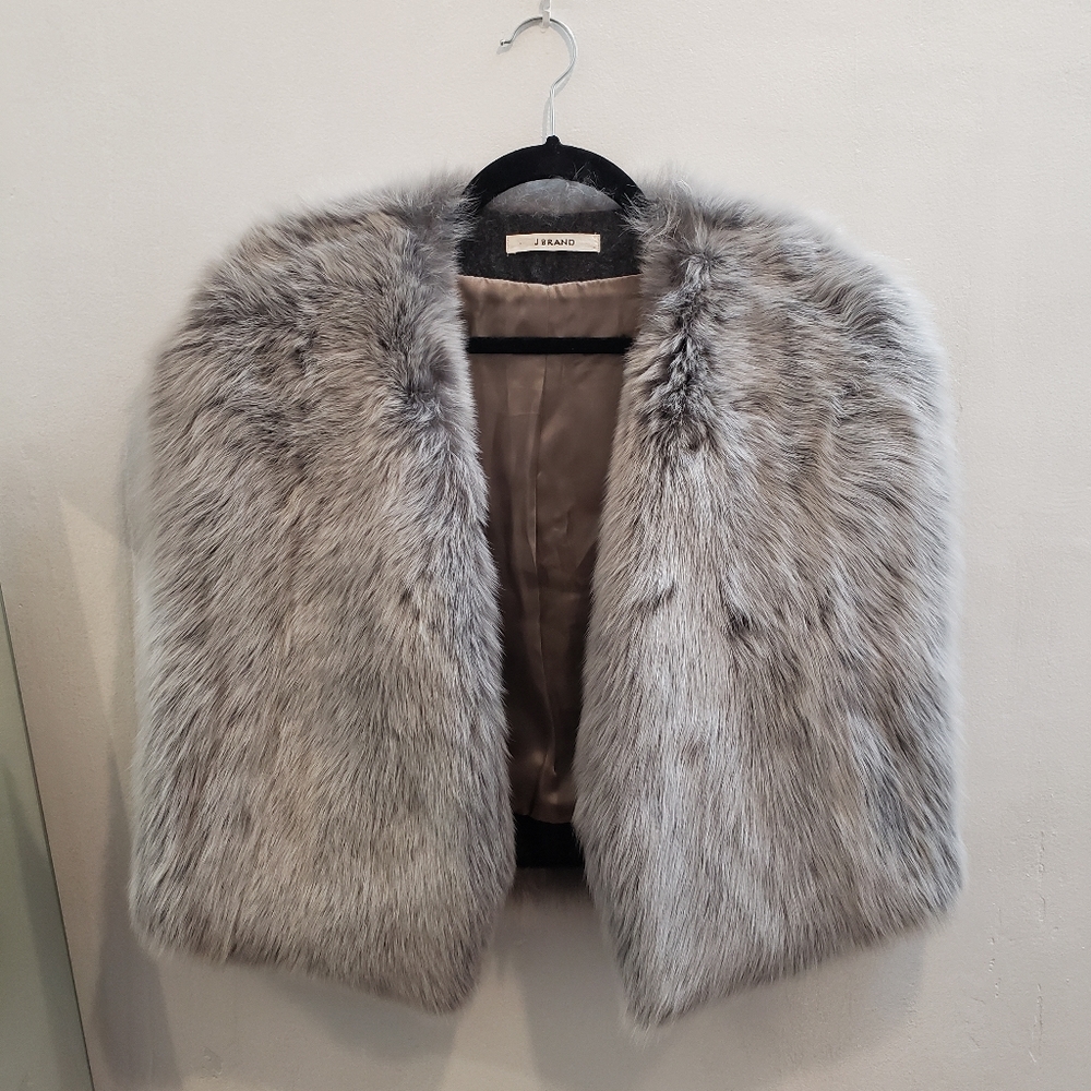 J Brand Faux Fur Vest